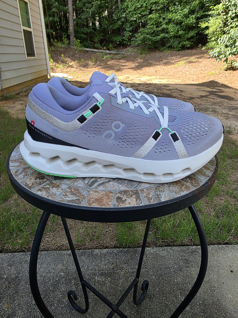 On Cloudsurfer 2 3WF10104049 Lilac/Ivory Running Shoes Women's Size 10 Worn 2x